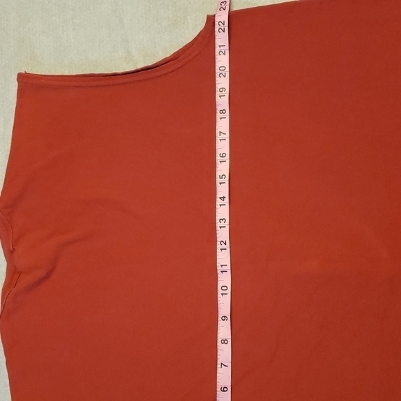 Vintage Jerzees Single Stitch Sleeveless Tank Tee Muscle Shirt Red Lg 45 Chest - Picture 6 of 9